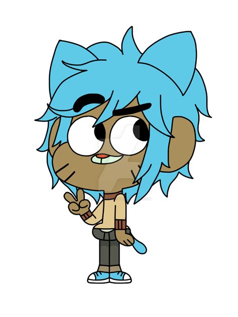 Gumball Watterson - Human by monstararts on DeviantArt