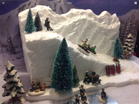 Christmas Village Display Ski Slope for Lemax Dept 56 Dickens - Etsy