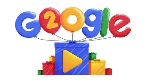 Los 10 mejores doodles de los 20 años de historia de Google