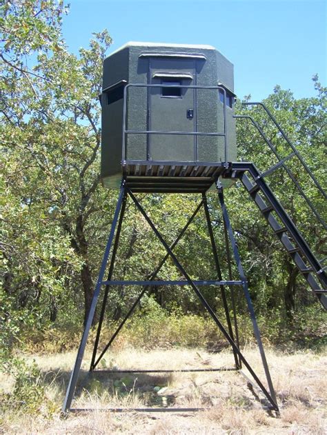 TEXAS DEER STANDS - Hunting Box Blinds, Feeders,Deer Stand