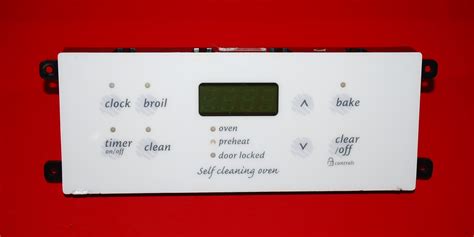 Part # 316418204 - $89 Frigidaire Oven Control Board (used, overlay fair - White)