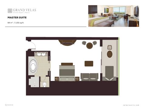 Master Suite Ocean Front View Floor Plan | PDF