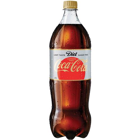 Coca-cola Diet Soft Drink Bottle Caffeine Free 1.25l | Woolworths