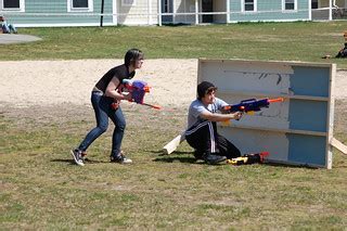 Nerf Wars s09 | Bunch of people shooting toy guns for charit… | Flickr