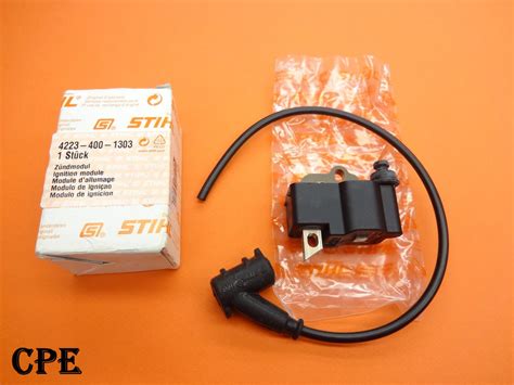 NEW GENUINE OEM STIHL (NEW TYPE) IGNITION COIL MODULE LATE TS400, TS ...