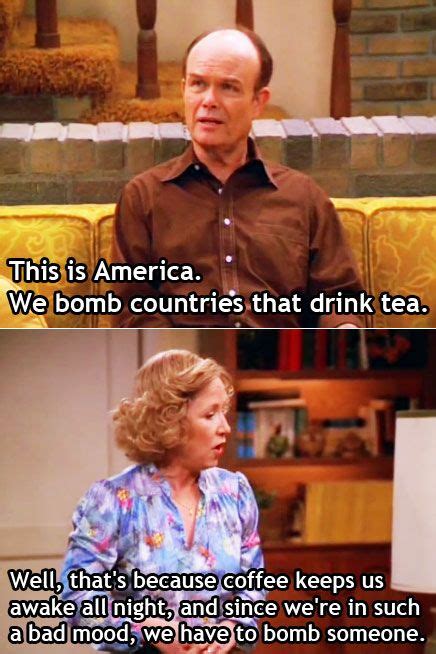 Red Forman & Kitty Argue About America’s Coffee Intake Problem On That 70’s Show