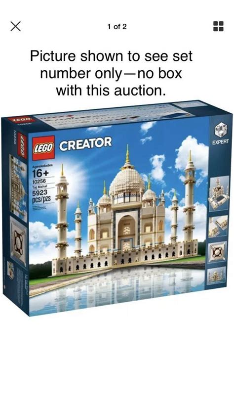 LEGO Creator Taj Mahal 2017 (10256) — NO BOX | Lego taj mahal, Taj mahal, Lego architecture