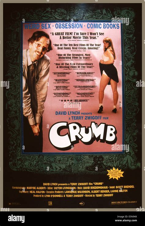 CRUMB, U.S. poster Robert Crumb, 1994. ©Sony Pictures Classics/courtesy ...