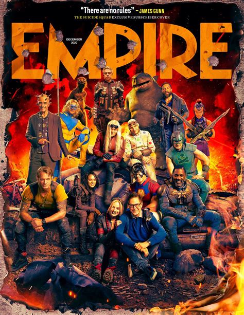 The Suicide Squad - Empire Magazine Cover - December 2020 - The Suicide Squad (2021) Photo ...