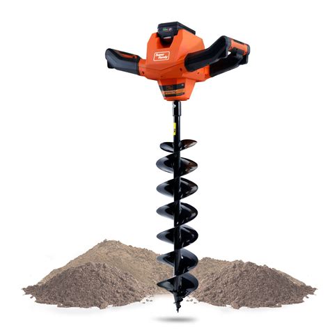 Buy SuperHandy Earth Auger Power Head w/Steel 6"x30" Bit Ultra Duty Eco-Friendly Electric ...