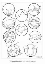 Coloring Plagues Locust Bible Pages Passover Egypt Moses Torah Plague  sketch template
