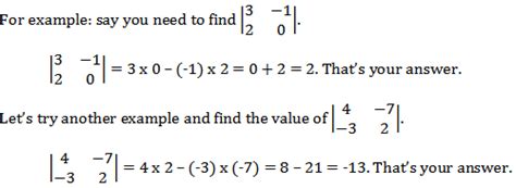 Determinants