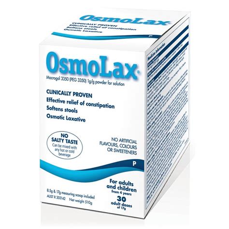 OsmoLax Osmotic Laxative 30 Doses - Buy Online in Australia - Pharmacy ...