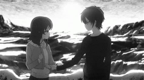 Gif Anime Couple Hug Latest Anime Hug Gifs Gfycat Funny Hugs Full - Riset