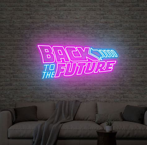 Back To The Future Neon Sign - Australia's #1 Custom LED Neon Light ...