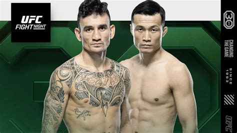 Max Holloway vs The Korean Zombie to Headline UFC Singapore