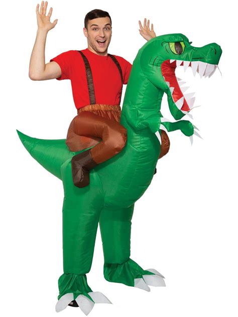 Adult Inflatable Ride-A-Dinosaur Costume - Walmart.com - Walmart.com