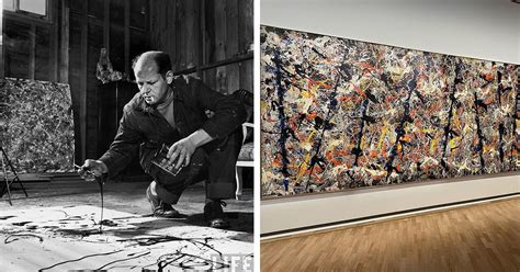 Jackson Pollock Drip Painting