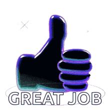 Good Job Thumbs Up Gif