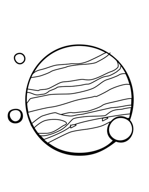 Jupiter Coloring Pages - Best Coloring Pages For Kids | Planet coloring ...