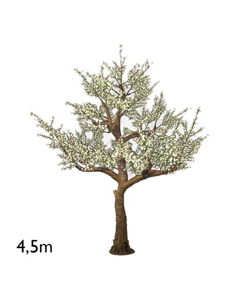 Giant Cherry Blossom tree warm light of 4.5 meters with 5,200 LED lights IP44 24V