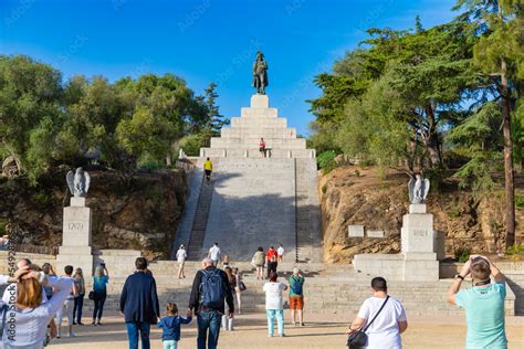 Ajaccio, Corsica, France - October 26, 2022, Statue of Napoleon ...