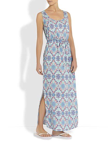 Tile Print Maxi Dress | Women | George at ASDA