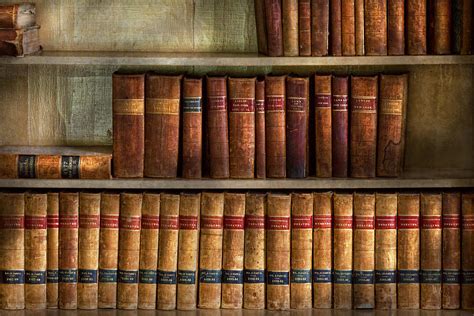 Lawyer - Books - Law Books Photograph by Mike Savad