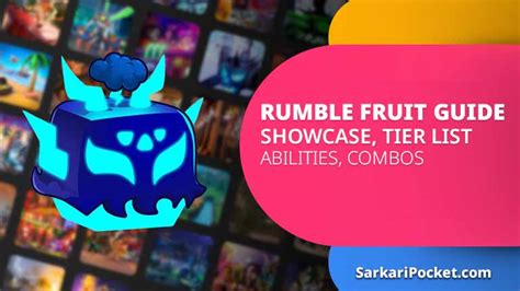 Rumble Fruit Guide: How To Get & Abilities