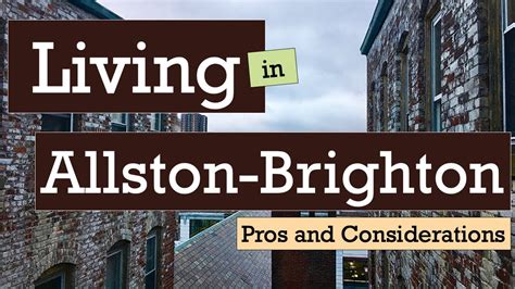 Living in Allston-Brighton, Boston, MA - Pros and Considerations - YouTube