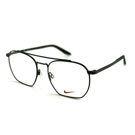 Nike Men's Eyeglasses NIKE 8210 008 Black 53 17 140 Frames Round ...