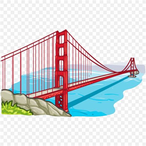 Golden Gate Bridge San Francisco Bay Clip Art, PNG, 1024x1024px, Golden ...