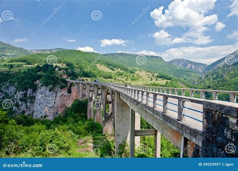 The Highest Bridge in Europe.Montenegro . Stock Image - Image of high, green: 39529997