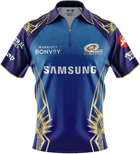 Mumbai Indians 2020 Official Dream11 IPL Cricket Replica Player Jersey/Shirt (Indian S / 34-36in ...