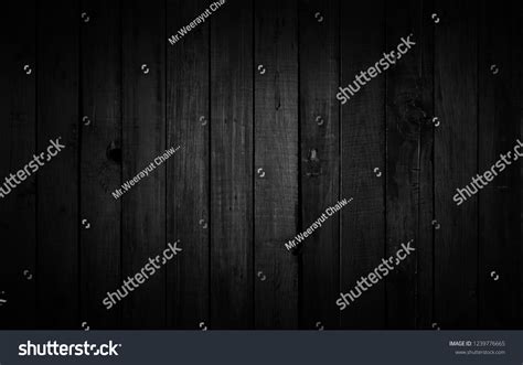 Black Wood Texture Background Coming Natural Stock Photo 1239776665 ...