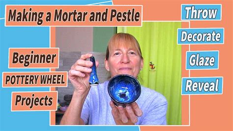 Making a Mortar and Pestle Beginner Pottery Wheel Projects # 24 - YouTube
