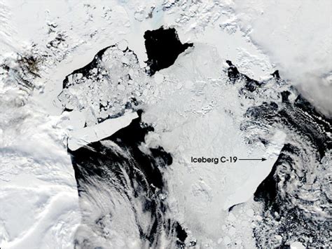 Iceberg C-19 in the Ross Sea, Antarctica