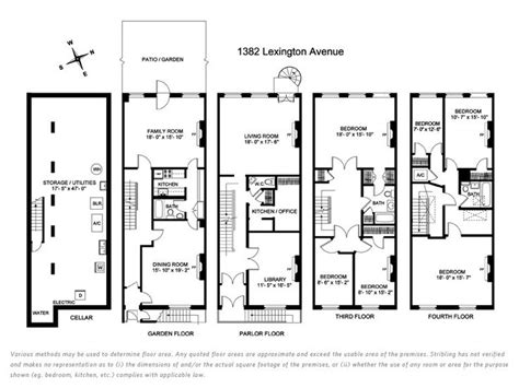 Elementary Tv Show Brownstone Floor Plan - floorplans.click