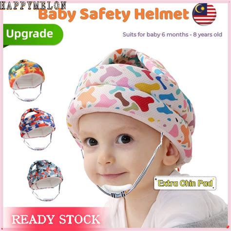 Baby Head Protection Adjustable Soft Safety Baby Helmet Walk Safety Headguard Security Topi ...