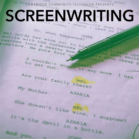 Screenwriting 101 [09/11/19]