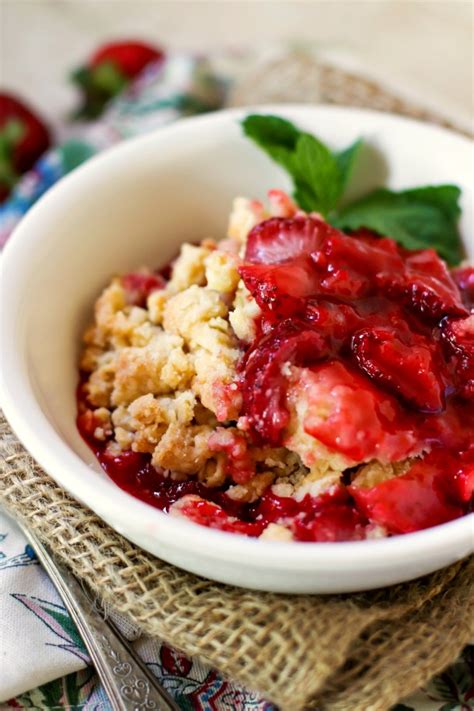 Strawberry Cobbler - Bunny's Warm Oven