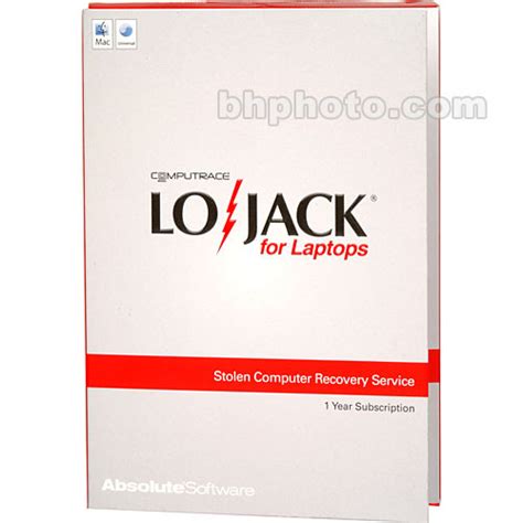 LoJack Computrace LoJack for Laptops for Mac LFLM212 B&H Photo