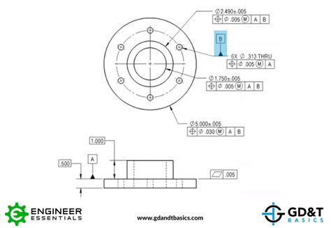 Common GD&T Student Questions: A Pattern of Holes as a Datum Feature | GD&T Basics