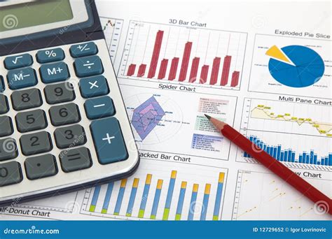 Business Chart Showing Success Stock Photo - Image of finance, goal ...