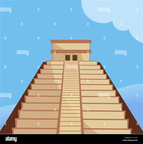 Aztec temple hi-res stock photography and images - Alamy