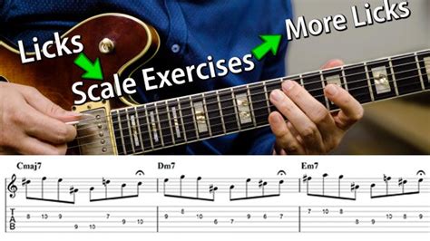 jazz guitar practice exercises | Jens Larsen