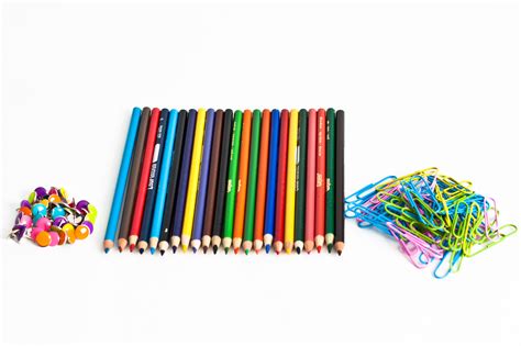 Free photo: School Supplies - Abstract, Stationary, Office - Free Download - Jooinn