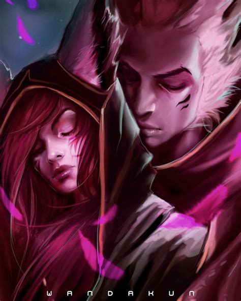 Rakan and Xayah by WANDAKUN on DeviantArt