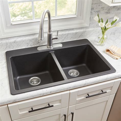 Black Granite Composite Kitchen Sink – Things In The Kitchen