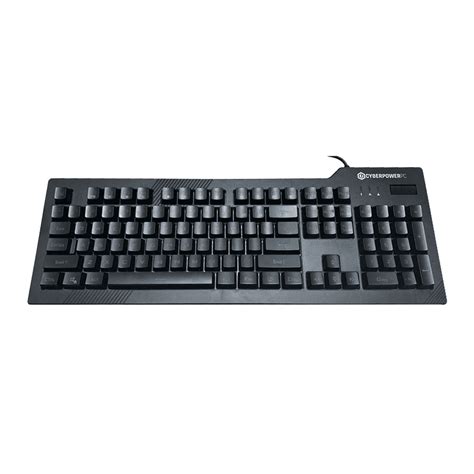 CyberPowerPC Wired Gaming Keyboard 01 Nohi White LED Backlit - Walmart.com